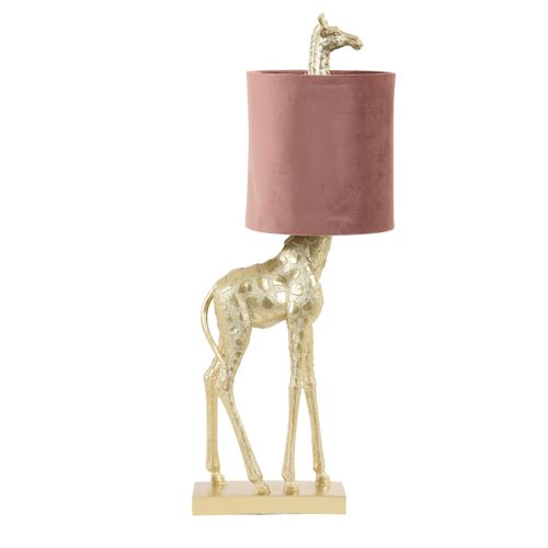 Light & Living  Tafellamp Giraffe - 28x20x68cm - Goud