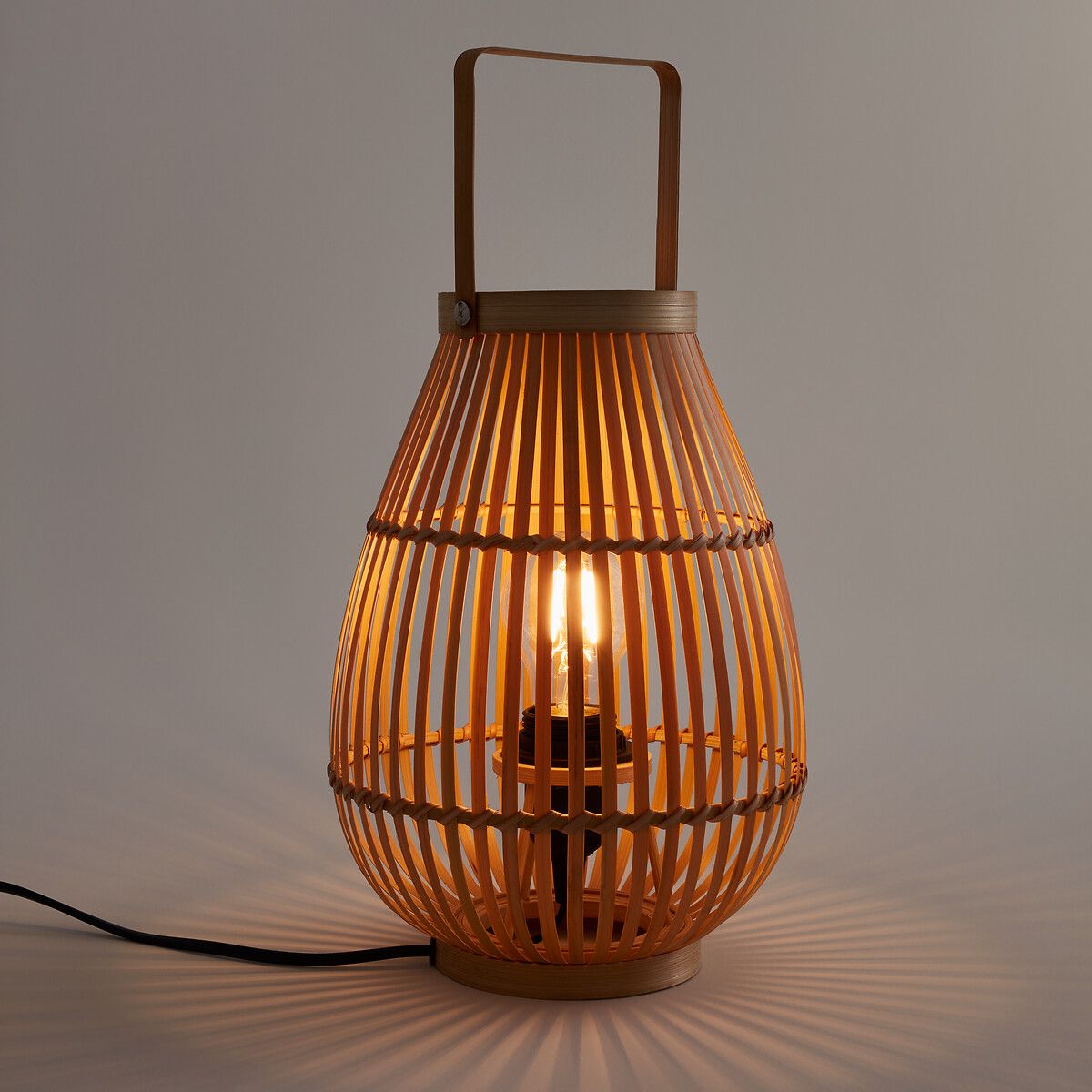 LA REDOUTE INTERIEURS Lamp in bamboe, Iska