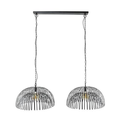 Hoyz Collection  Hanglamp 2l Bend - Charcoal