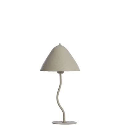 Light & Living Tafellamp Elimo - Grijs - Ø25cm