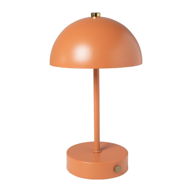 Xenos Tafellamp touch oranje - ø10.5x26 cm