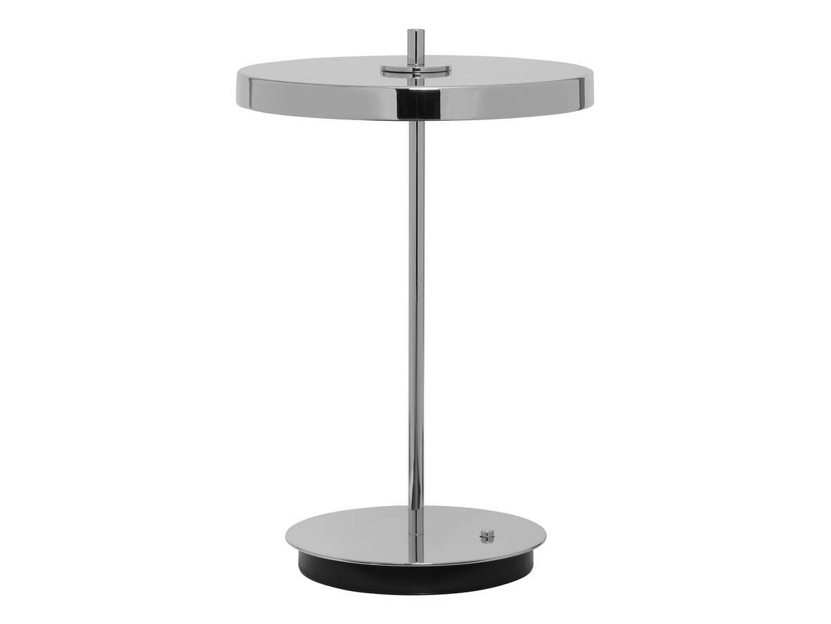 Umage Asteria tafellamp LED oplaadbaar Ø20 Polished Steel