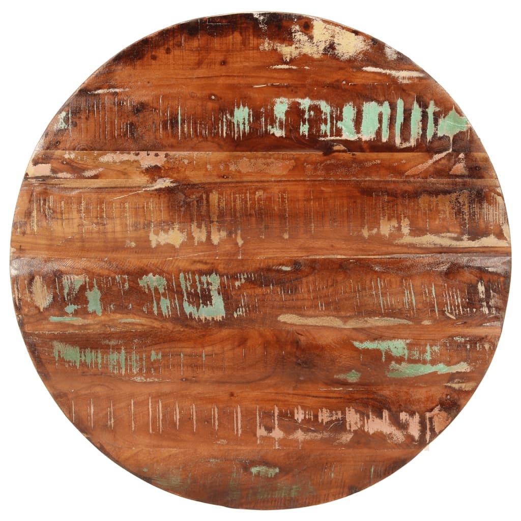 VidaXL Tafelblad rondØ 70x1,5 cm massief gerecycled hout