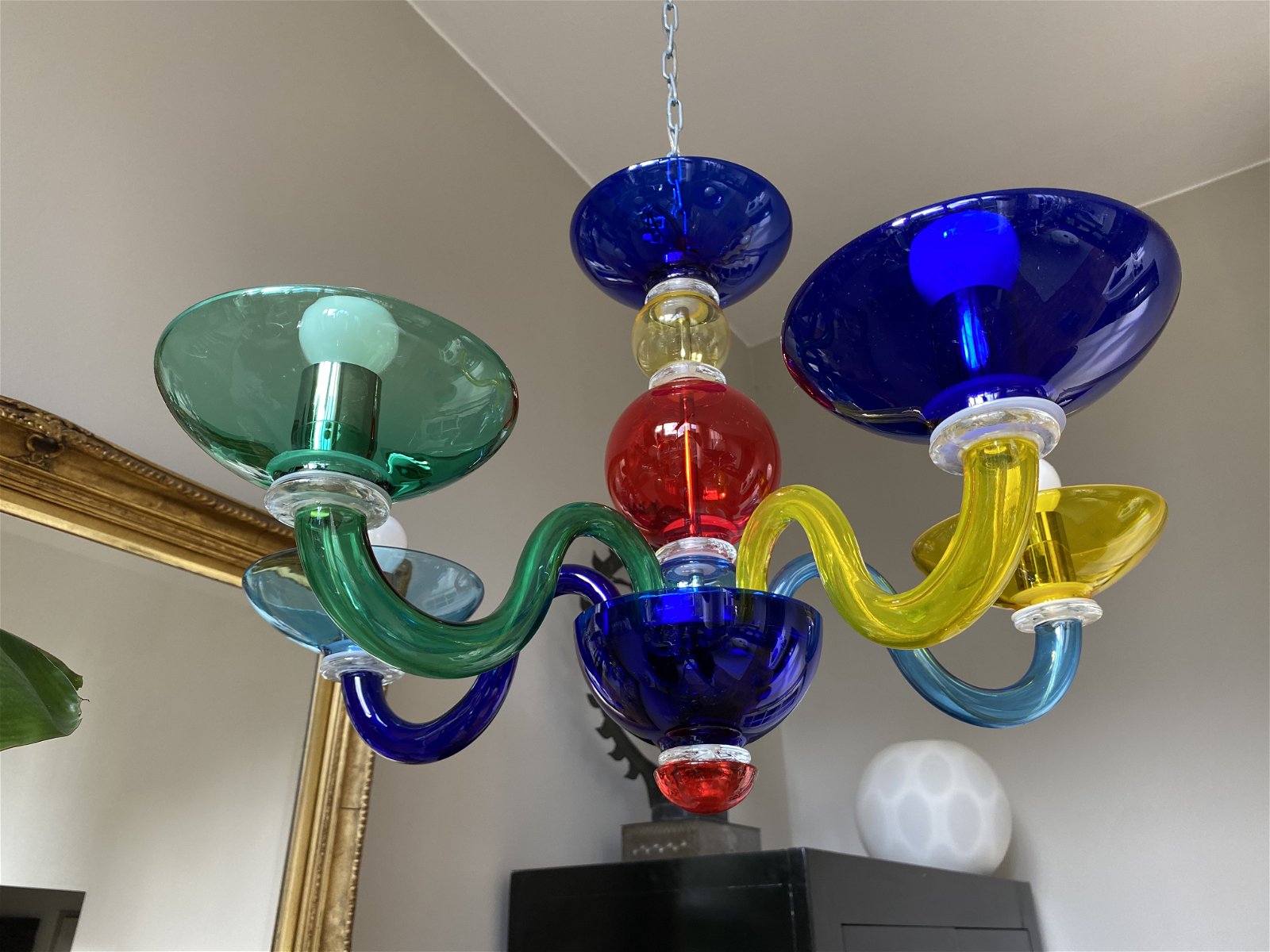 Whoppah Sylcom Multi Color Chandelier Glass - Tweedehands