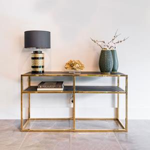 Richmond Interiors Richmond Sidetable Blackbone Eikenhout en Staal, 150cm