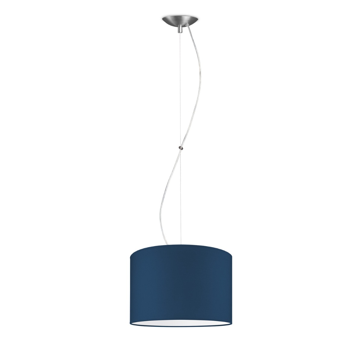 hanglamp basic deluxe bling Ø 30 cm - blauw