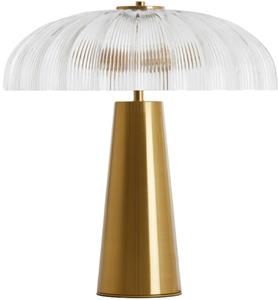 Tafellamp Fungo - Glas Helder+goud