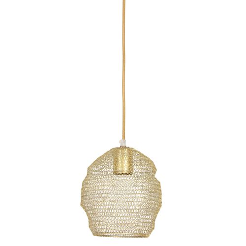 Light & Living  Hanglamp Nola - Ø18x20cm - Goud