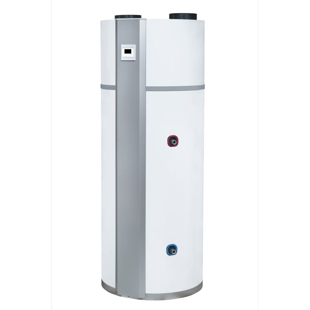 NIBE combi warmtepomp ventilatie lucht/water boiler 260L m. energielabel A+