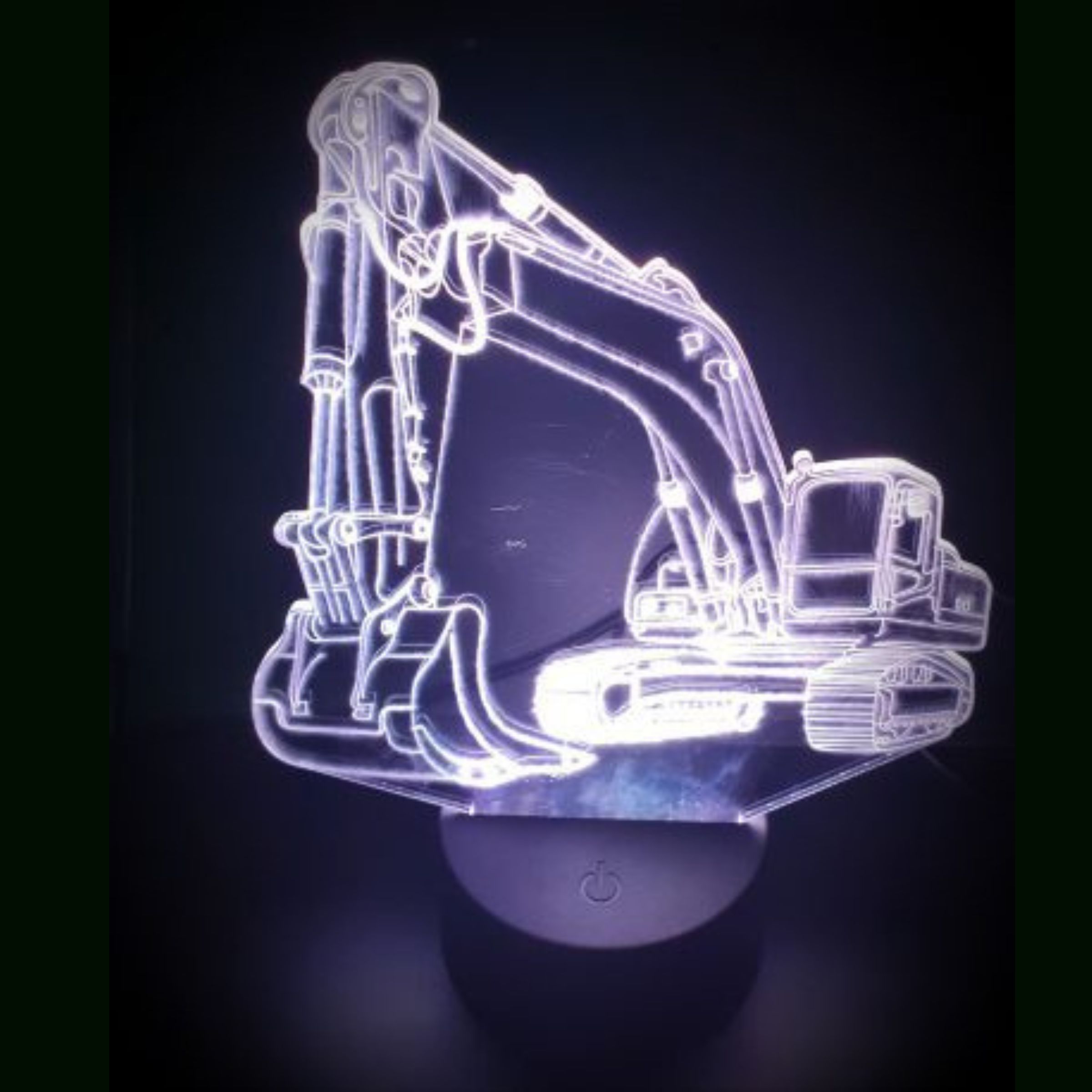 Ontwerp-zelf 3D LED LAMP - GRAAFMACHINE 1