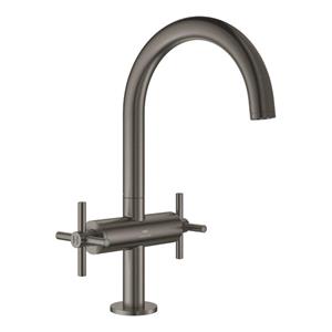 Grohe Atrio L-size wastafelmengkraan hard graphite geborsteld 21144AL0