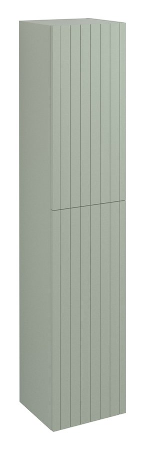 Sapho Espace kolomkast met 2 deuren 35x32x175cm groen ribbel