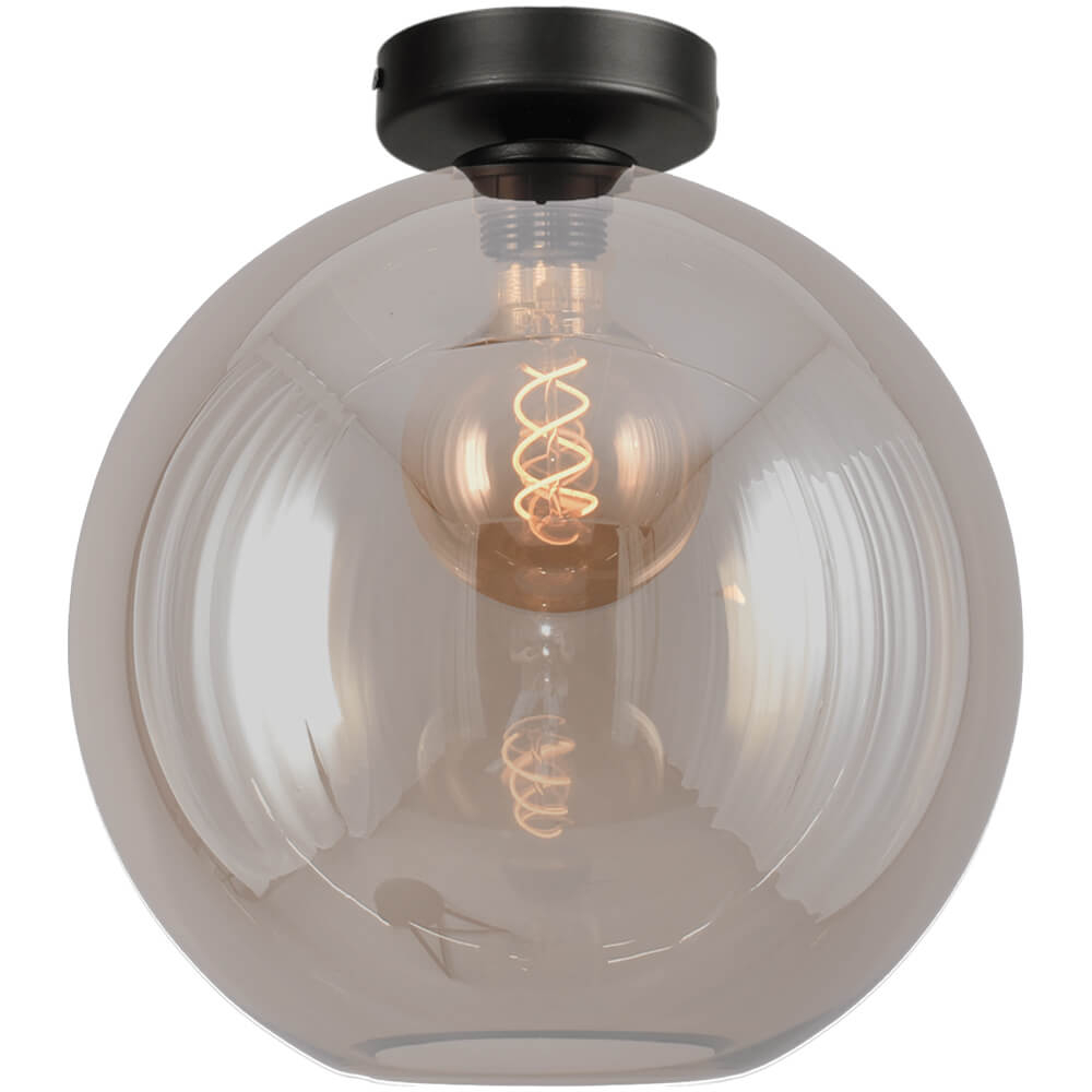 Masterlight Plafondlamp Bella 2 met Ø 30cm goud glas 5980-05-02-30