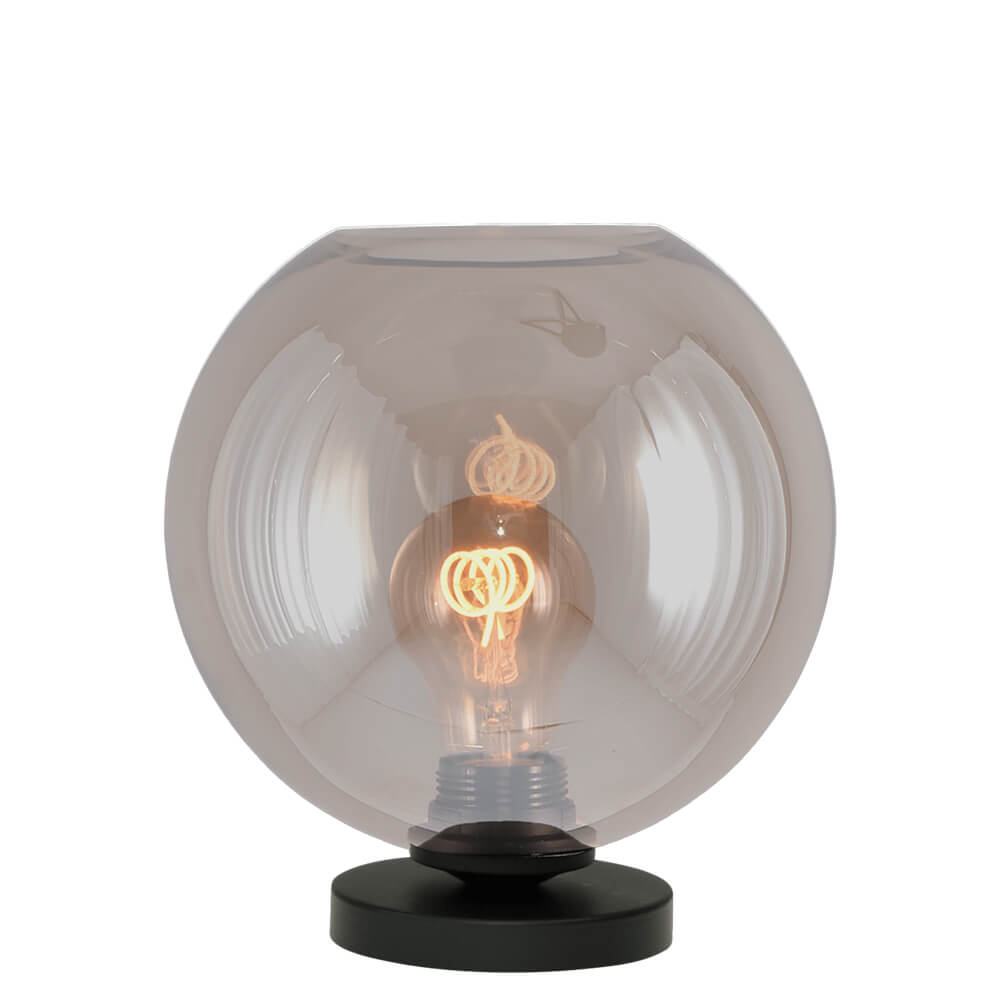 Masterlight Tafellamp Bella 2 met Ø 20cm goud glas 4980-05-02-20