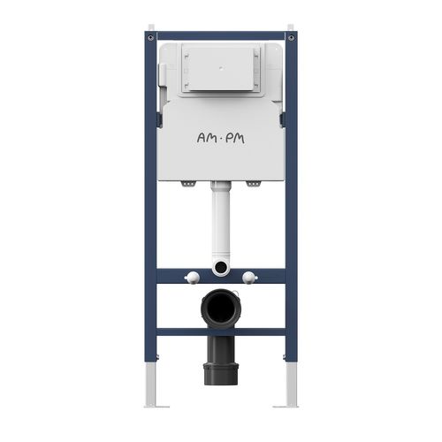 am.pm II12709 Prime fit Vorwandelement Unterputz wc Unterputzspülkasten Spülkästen für Wand-WC Vorwandspülkasten Montageelement Hängewand Element ohne