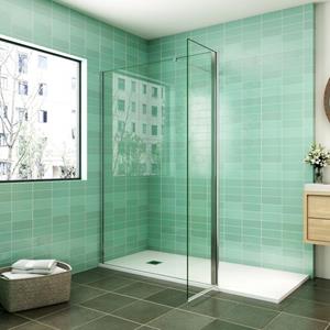 AICA Sanitaire Aica Inloopdouche 110x200cm 8mm Helder Veiligheidsglas P11w5-084