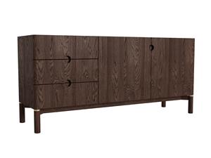 Giga Living Dressoir Arun Espresso Oil 160cm - 