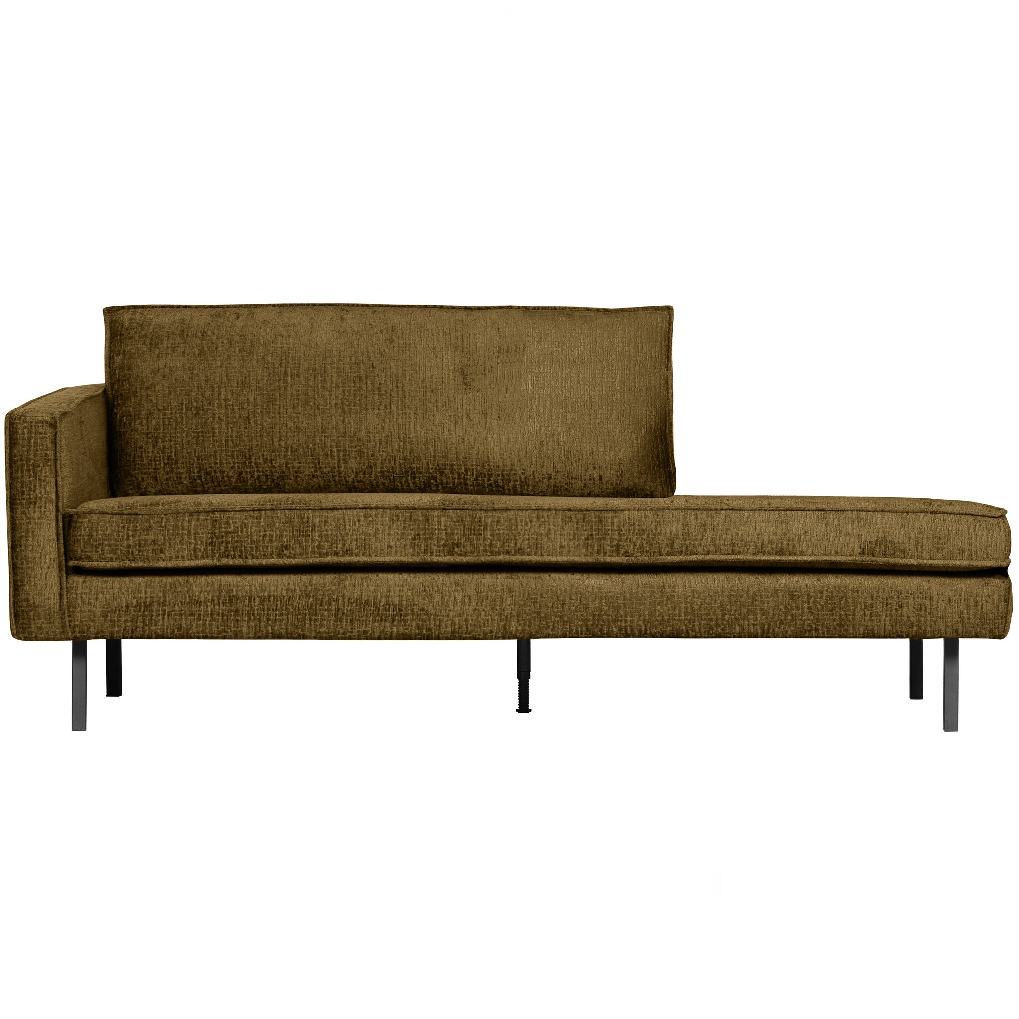 BePureHome RODEO DAYBED LEFT STRUCTURE VELVET BRASS