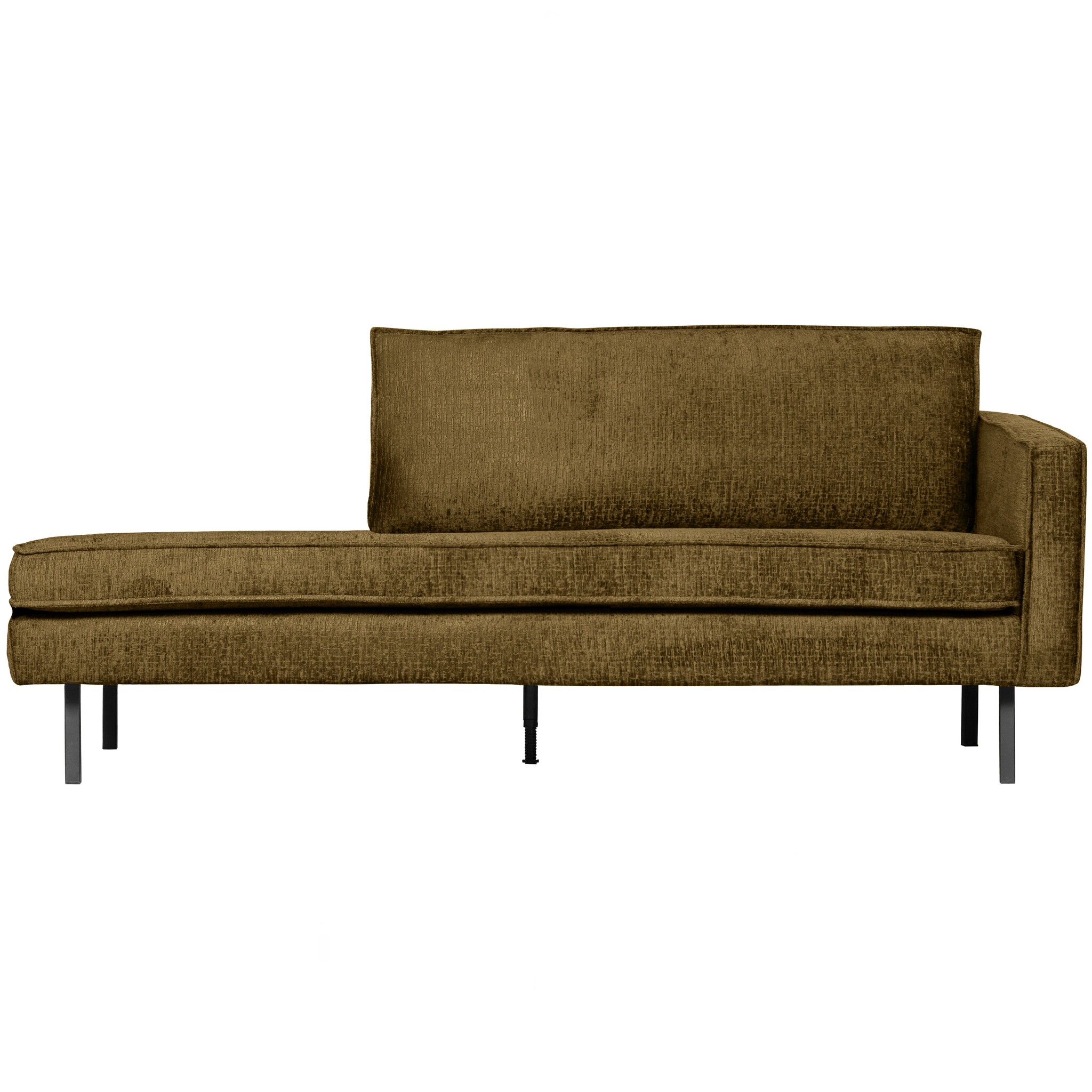 BePureHome RODEO DAYBED RIGHT STRUCTURE VELVET BRASS