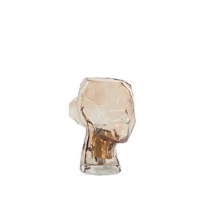 Tafellamp Head - Glas Bruin