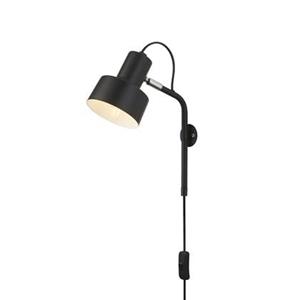 Searchlight Conical Wandlamp - Zwart