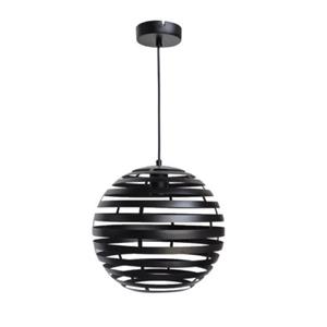 Vurna  Josefien Hanglamp Zwart Staal 30 Cm