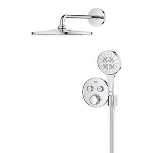 Grohe Grohtherm Smartcontol Perfect Mono Doucheset - inbouw thermostaat - hoofdoucheset - 31cm - chroom 34866000