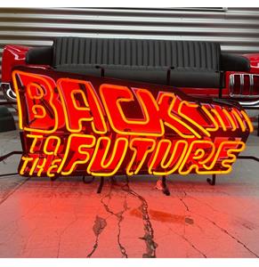 Fiftiesstore Back To The Future Neon Verlichting 80 x 39 cm