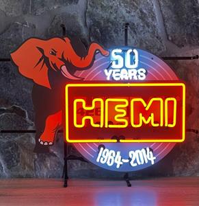 Fiftiesstore Hemi 50 Years Neon Verlichting 66 x 52 cm