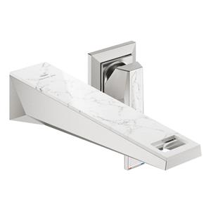 Grohe Allure brilliant private collection wandmengkraan 2-gats white supersteel 29519DC0