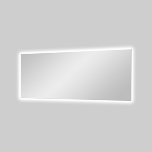 Balmani Giro rechthoekig badkamerspiegel 165 x 65 cm met spiegelverlichting en -verwarming