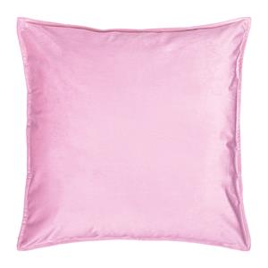 QUVIO Sierkussenhoes - 45x45cm - Fluweel - Licht roze