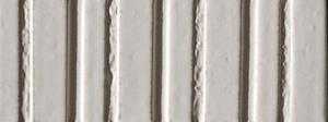Valence Tegelsample:  Costela wandtegel ribbel 7.5x20cm bianco glans