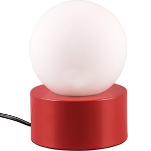 BES LED LED Tafellamp - Trion Stenu - E14 Fitting - 1 lichtpunt - Max 25W - Rood - Metaal