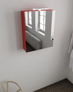 Mondiaz Cubb spiegelkast 50x70x16cm kleur fire met 1 deur