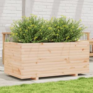 VidaXL Plantenbak 110x60x49,5 cm massief grenenhout