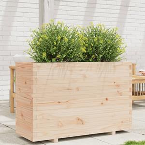 VidaXL Plantenbak 110x40x72,5 cm massief grenenhout