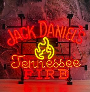 Fiftiesstore Jack Daniel's Tennessee Fire Neon