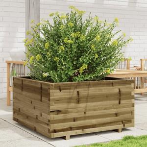 VidaXL Plantenbak 90x90x49,5 cm geïmpregneerd grenenhout