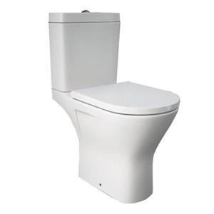 Nemo Spring Ergovita toiletset - 66.5x85x37cm - staand - met reservoir - softclose en quickrelease zitting - porselein wit 049134