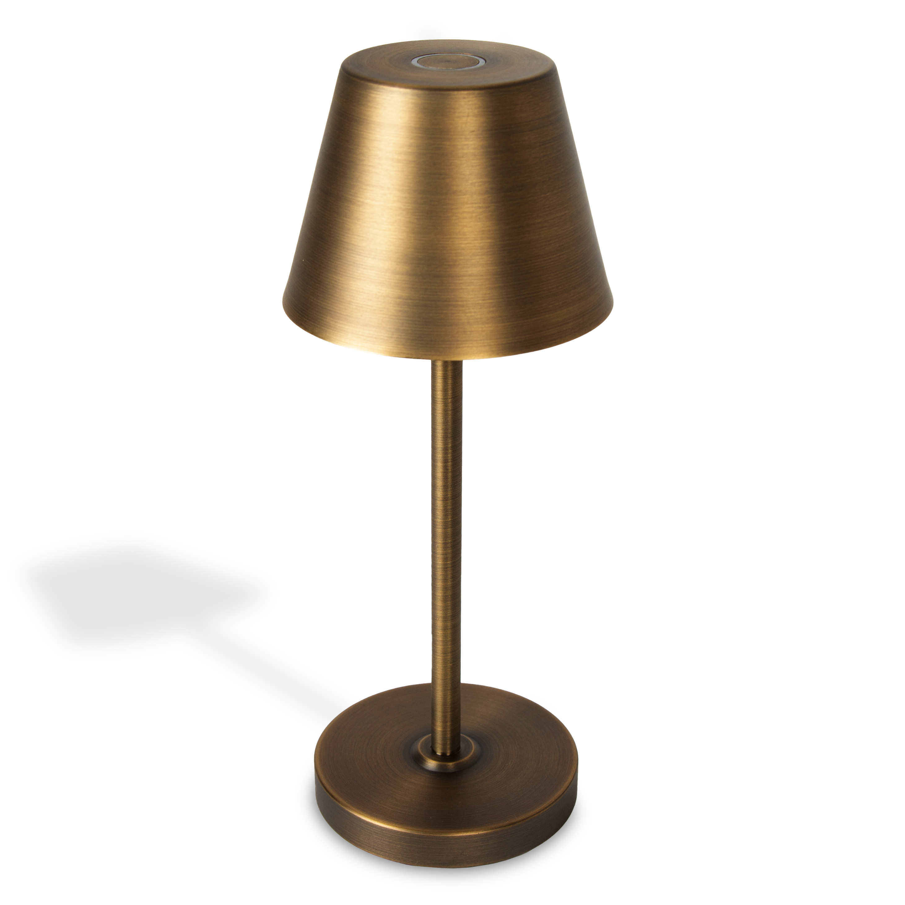KS Verlichting Bistro Brass Tafellamp Brons