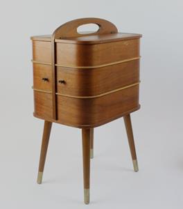 Whoppah Danish sewing box / side table Wood - Tweedehands