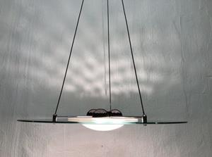 Whoppah Bieffeplast Italia UFO lamp Glass - Tweedehands