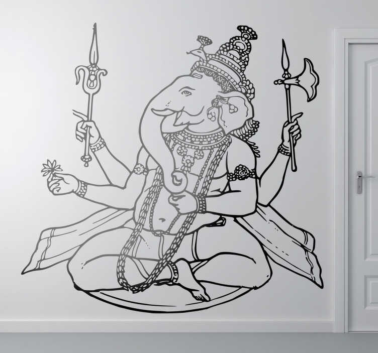 Tenstickers Sticker Hindoeïstische god olifant