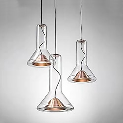 Light in the box led hanglamp 25/28cm 1-lichts fluitje stijl glas eigentijds Scandinavische stijl woonkamer bar 110-240v