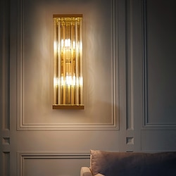 Light in the box led indoor wandlampen 3-kleuren licht moderne nordic stijl kristal e14 led wandlamp woonkamer 85-265v