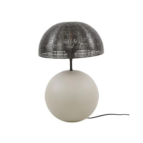 Hoyz Collection  Tafellamp 1l Sphere Natural L - Natural Grey
