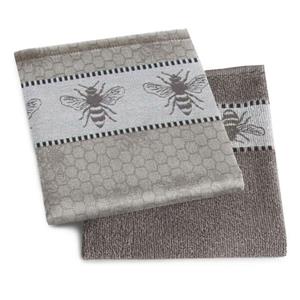 Countrylifestyle Thee- en keukendoek Honey Grey