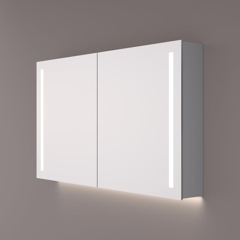 HIPP design 42000 spiegelkast met LED en spiegelverwarming 120x70x14cm