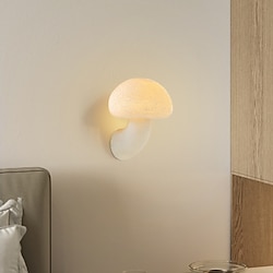 Light in the box led wandkandelaar lamp paddestoel minimalistisch wandmontage licht verlichtingsarmatuur binnenverlichting voor woonkamer slaapkamer warm wit 110-240v